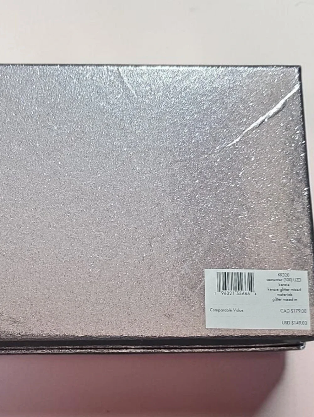 Kate Spade Large Glitter Slim Card Hokder In Seawater